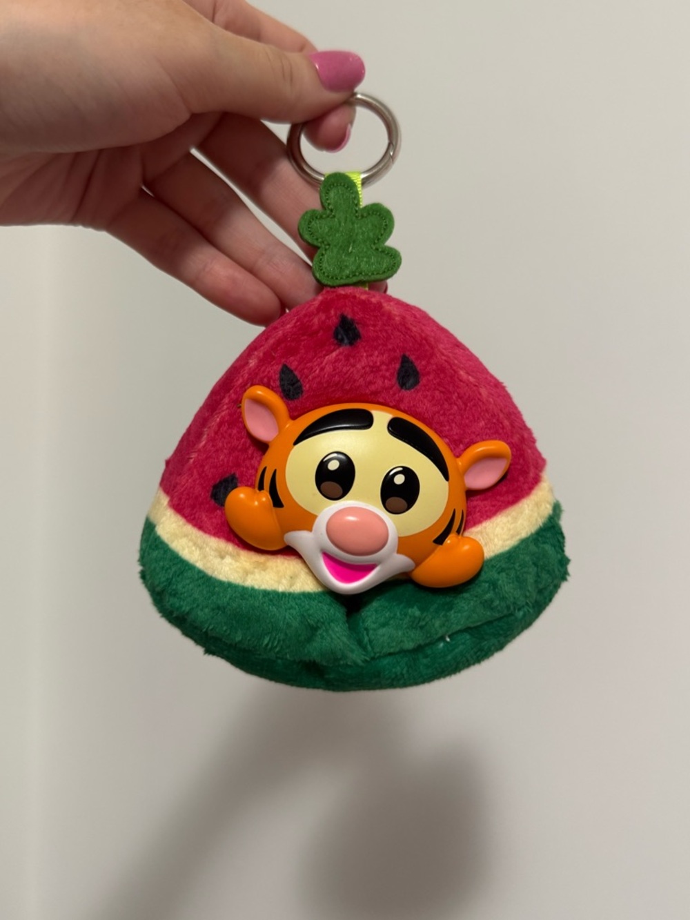 Tigger collectible plush keychain